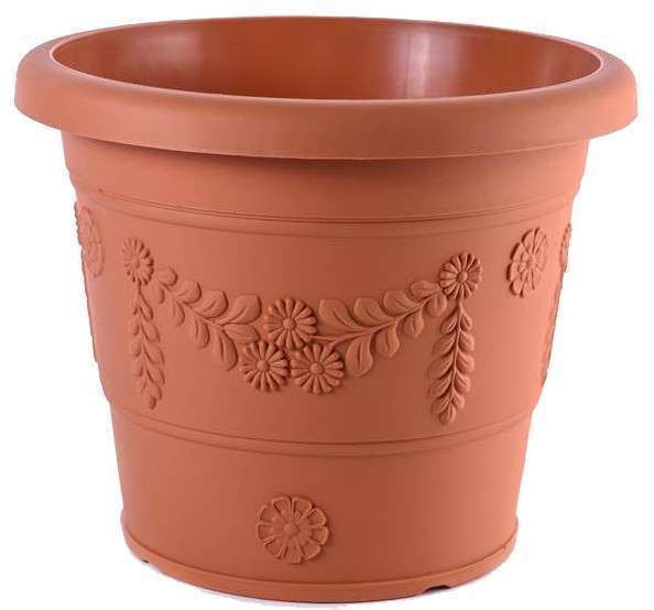 Baba Grand Roman Planter Pot Cotta 310 x 250mm