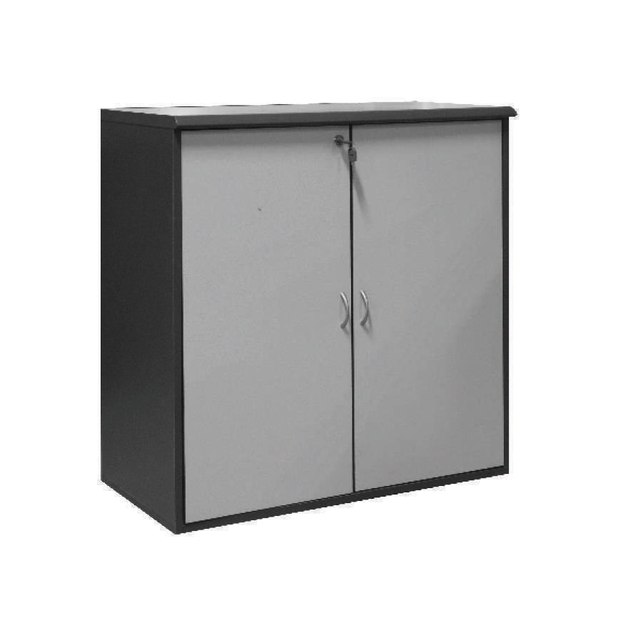 Acmi Atlis Low Cabinet Swing Door 797 x 420 x 840mm Grey