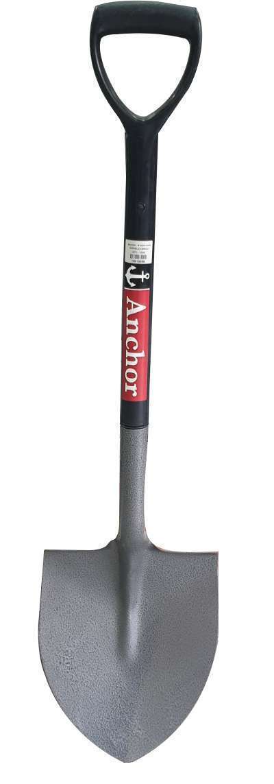 Anchor Round Nose Shovel PVC Handle
