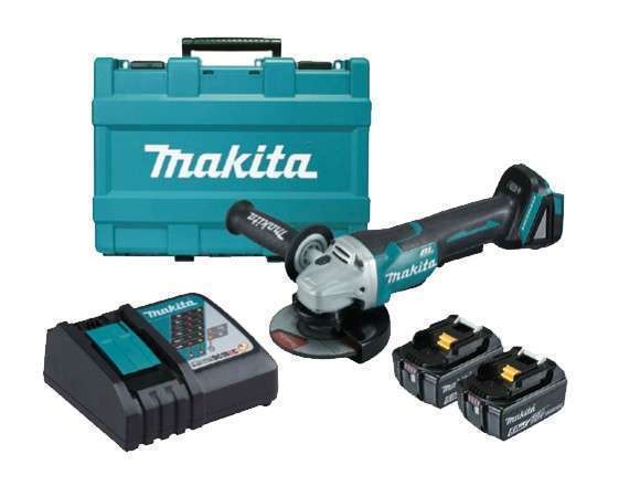 Makita Angle Grinder 18V Li-ion 125mm BL Motor