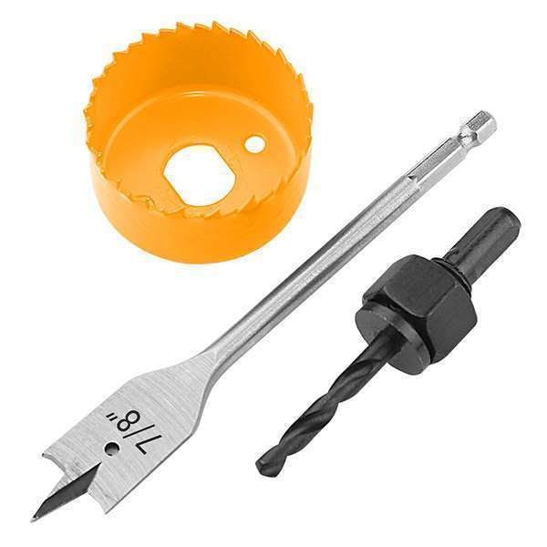 Tolsen Lock Installation Holesaw Set 3pc