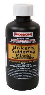 Bakers Soldering Fluid 250ml