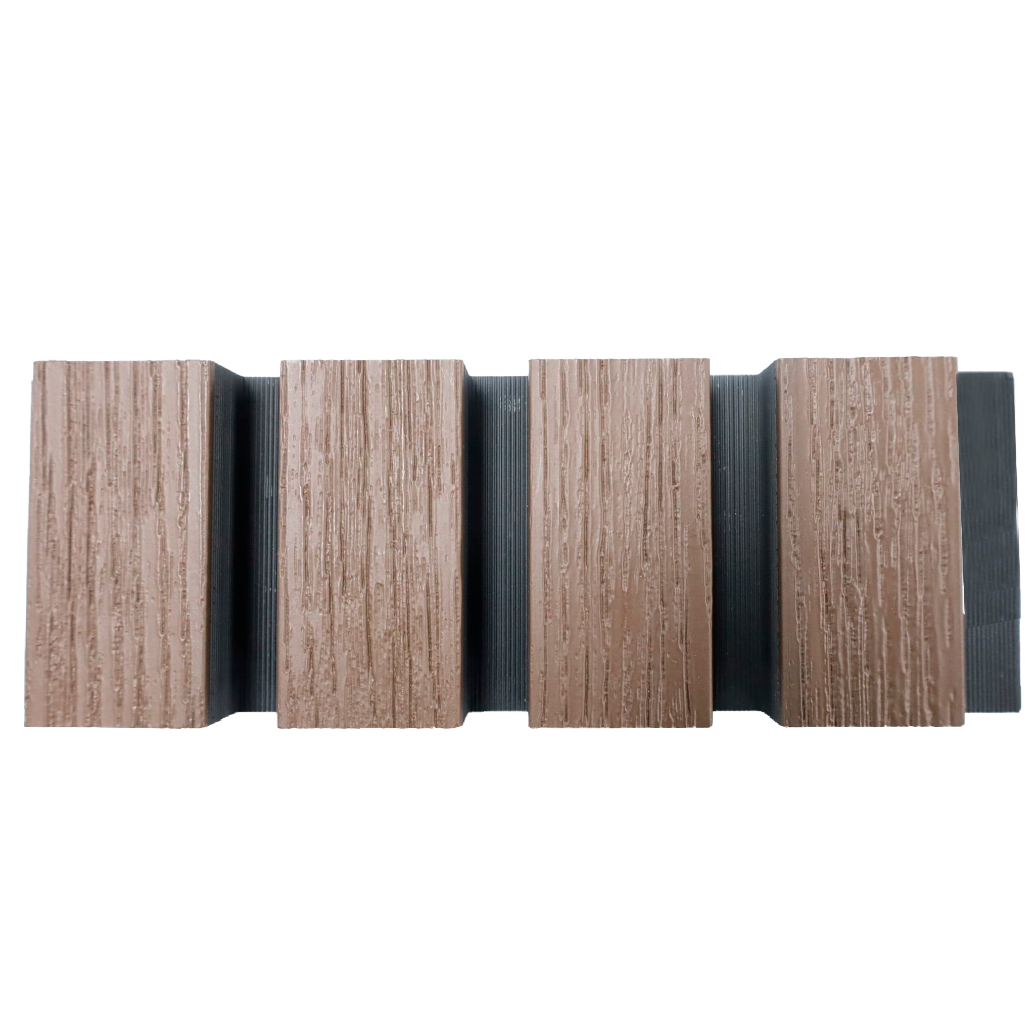 Prime WPC Exterior Wall Panel 2900mm x 219mm x 26mm x 4 Rails Rosewood