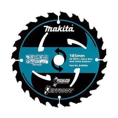 Makita Efficut Circular Saw Blade 185mm x 24T