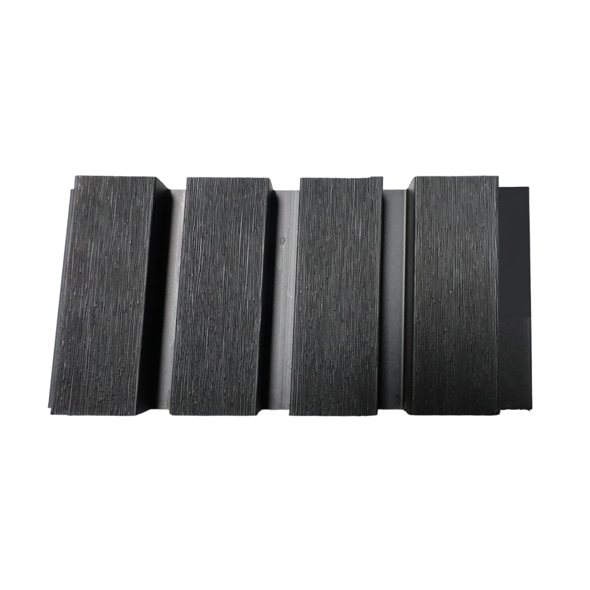 Prime WPC Exterior Wall Panel 2900mm x 219mm x 26mm x 4 Rails Black