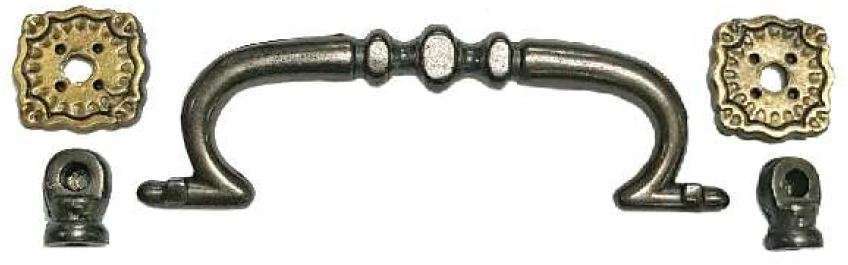 Drawer Twist Pull 96mm Antique Handle