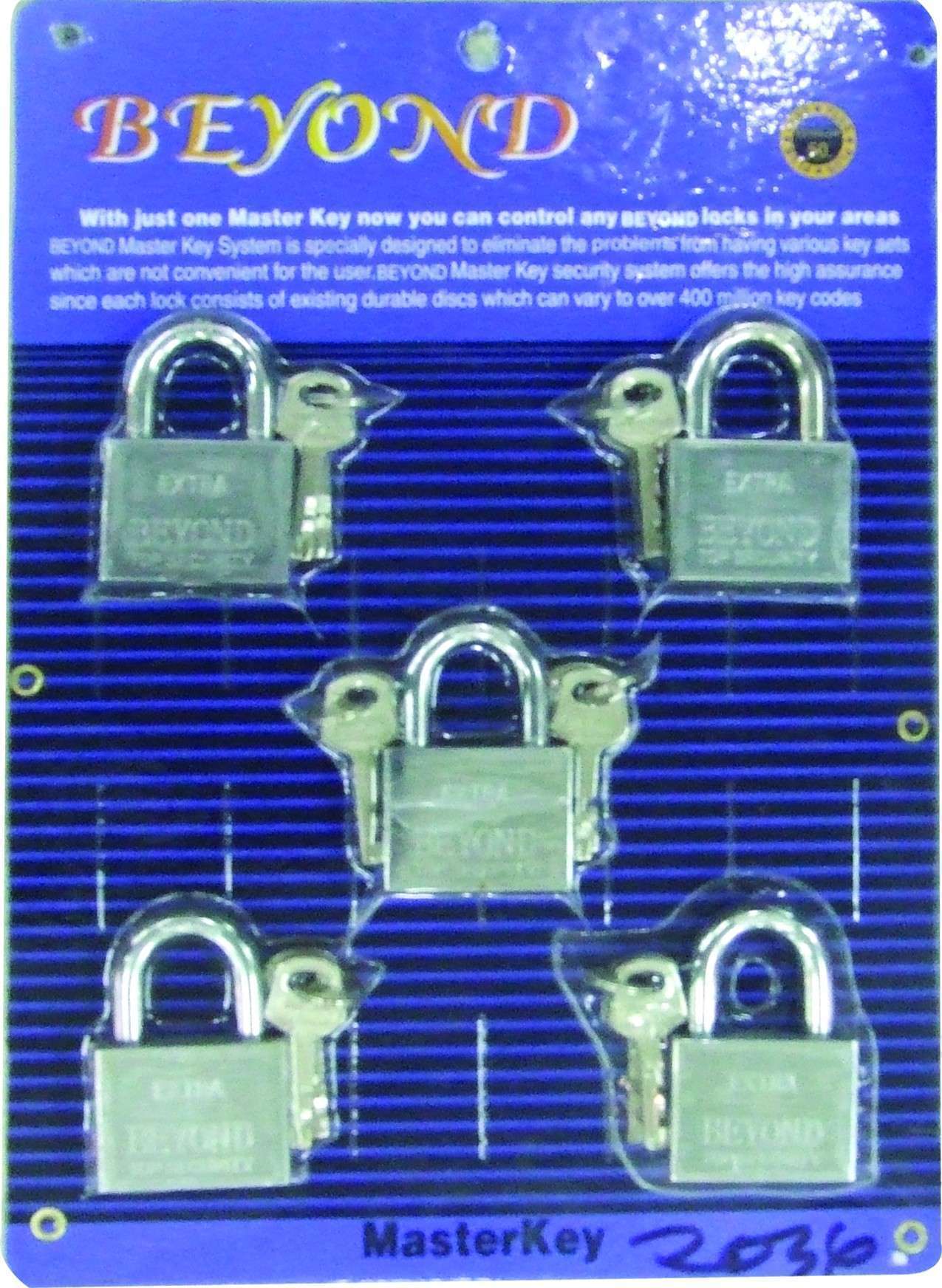 Lock Set 50mm Short x 5pc Set