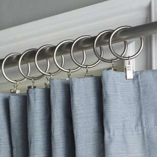 Curtain Rod Rings 32mm 10pc Silver