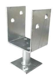 Post Anchor Full Stirrup 130 x 90mm x M10