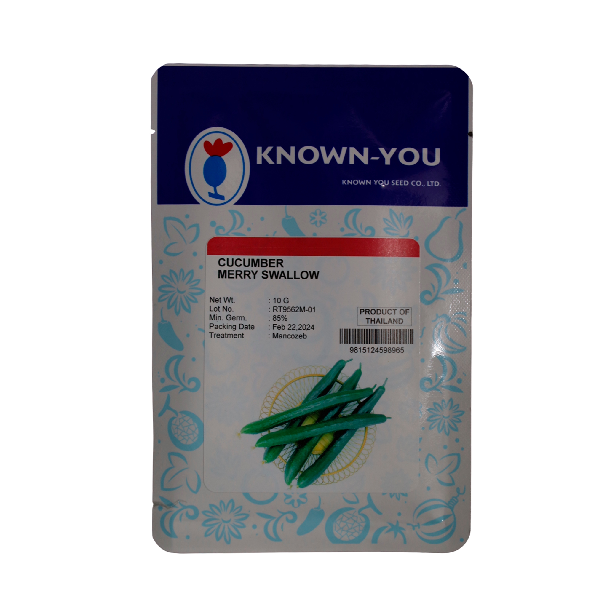 Known You Cucumber F1 Merry Swallow 10grm