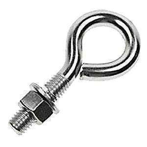 Eye Bolt N/Washer 3" x 1/4" Zinc Plated