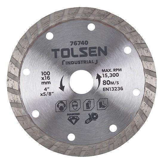 Tolsen Diamond Cutting Blade (Turbo) 125 x 22.2mm