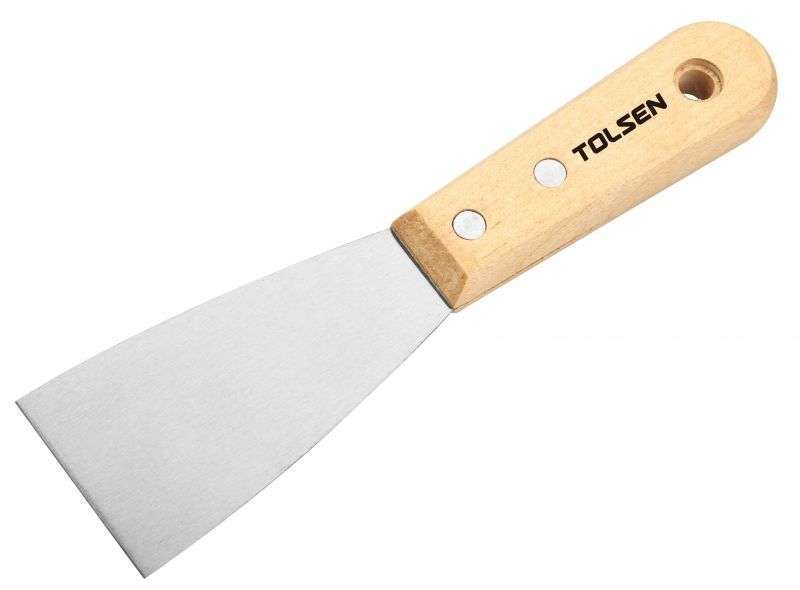 Tolsen Scraper Wooden Handle (Putty Knife) 35mm