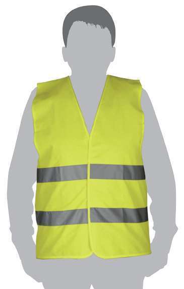 Tolsen Safety Reflective Vest Fluro Green (XL)