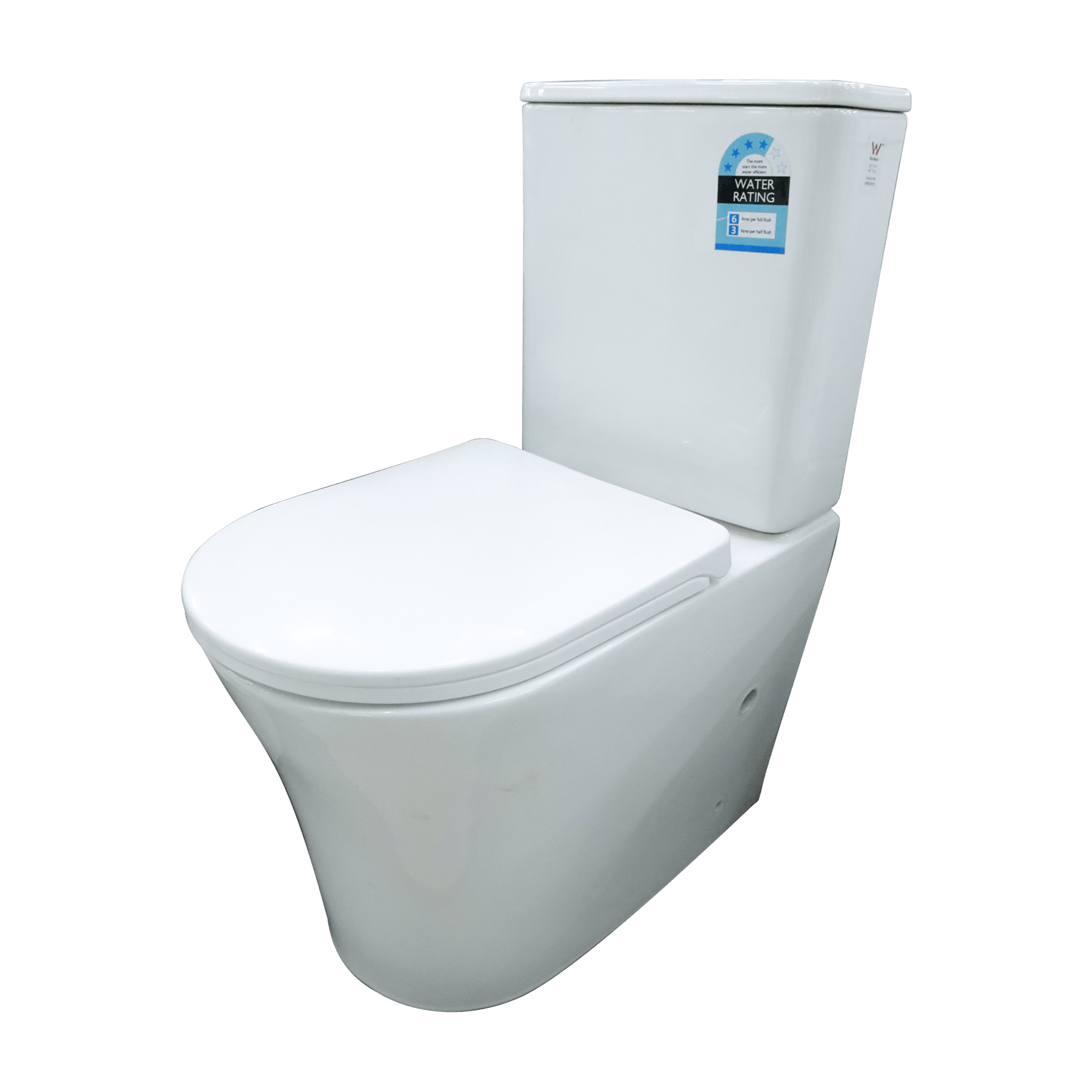 Inox Sigma Toilet Suite P-Trap White 180mm