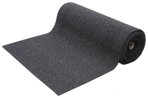 Vinyl Loop Mat 120cm Wide (per Meter) Grey