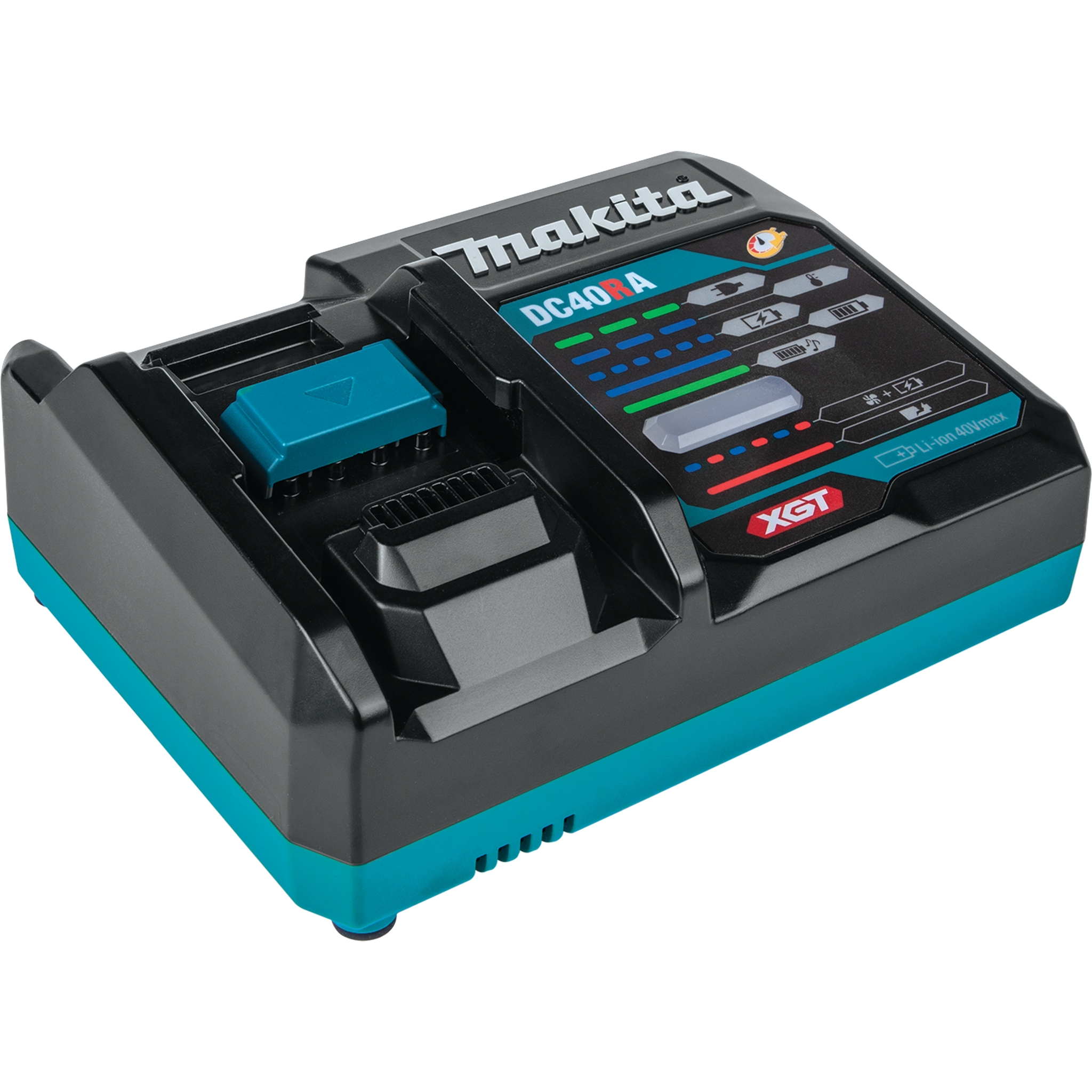 Makita Rapid Battery Charger Single Port-40V XGT DC40RA