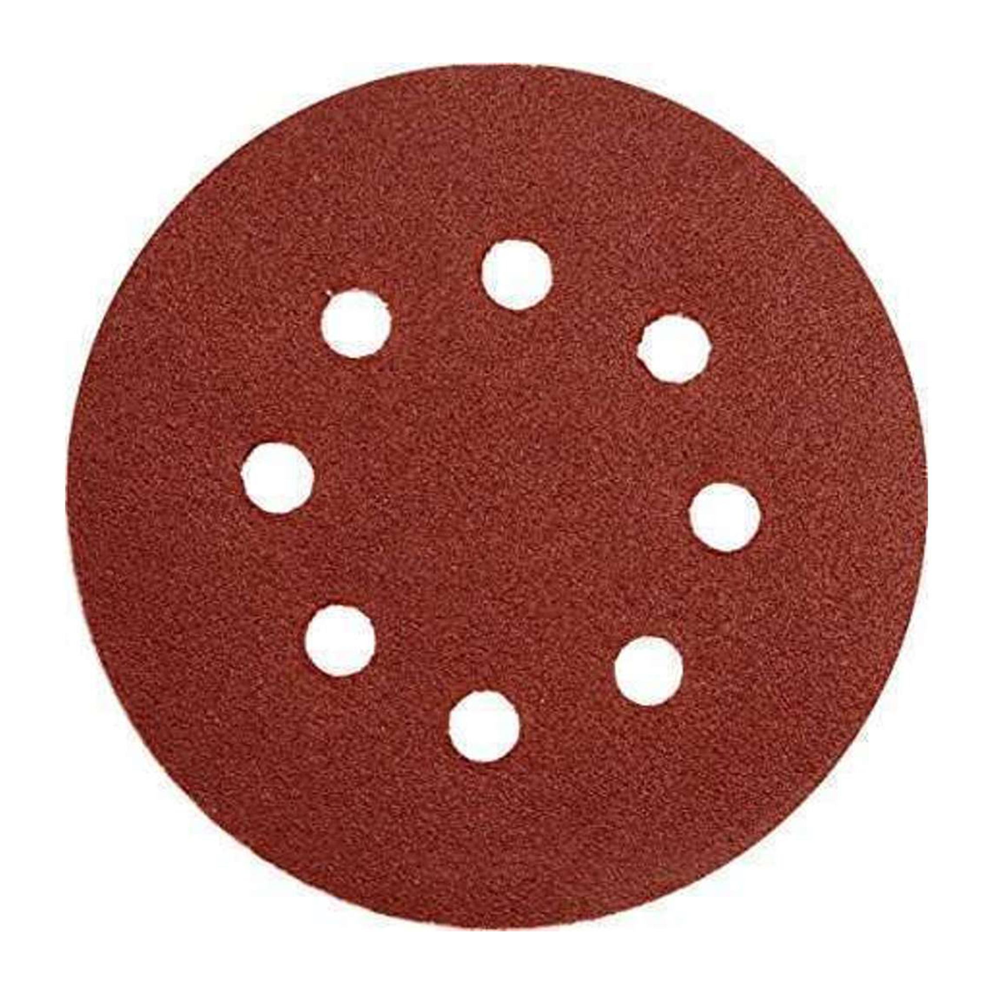 Tolsen Velcro Abrasive Discs 8 Hole x 125mm G150 5pc