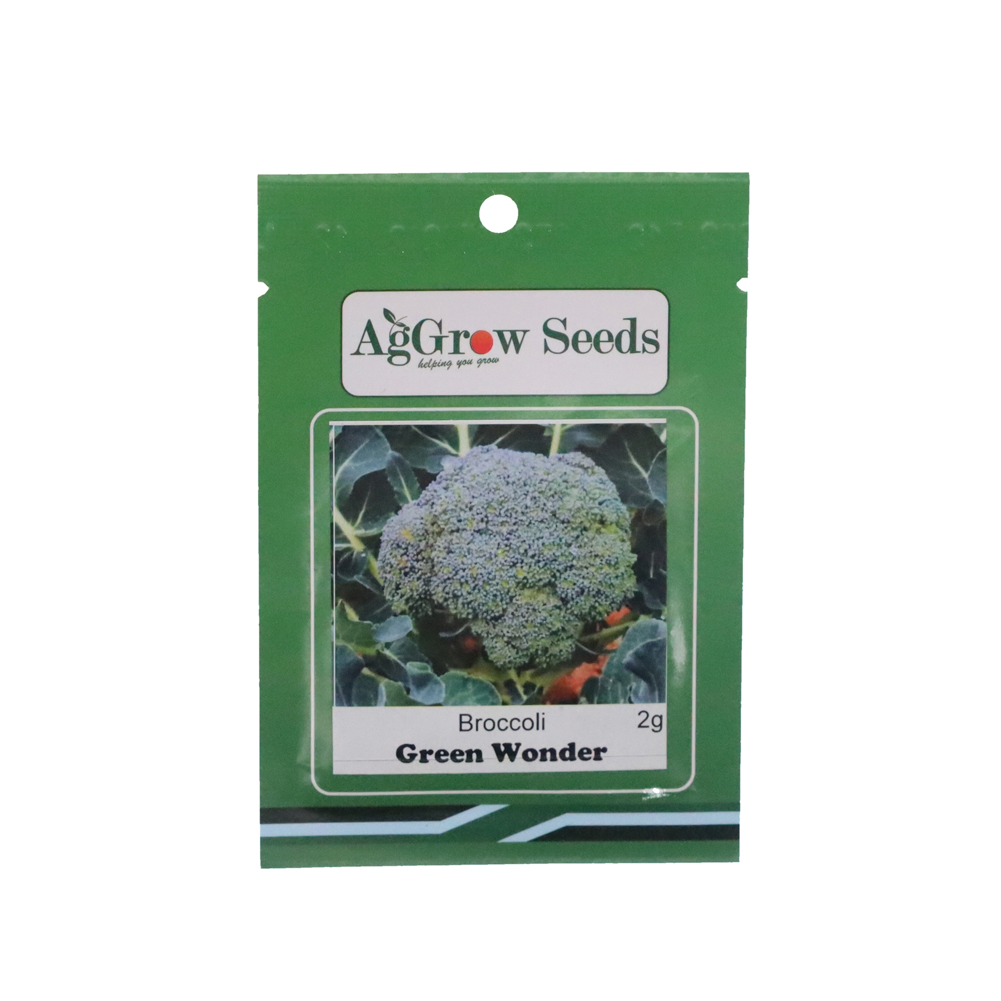 AgGrow Broccoli Seeds Green Wonder 2g