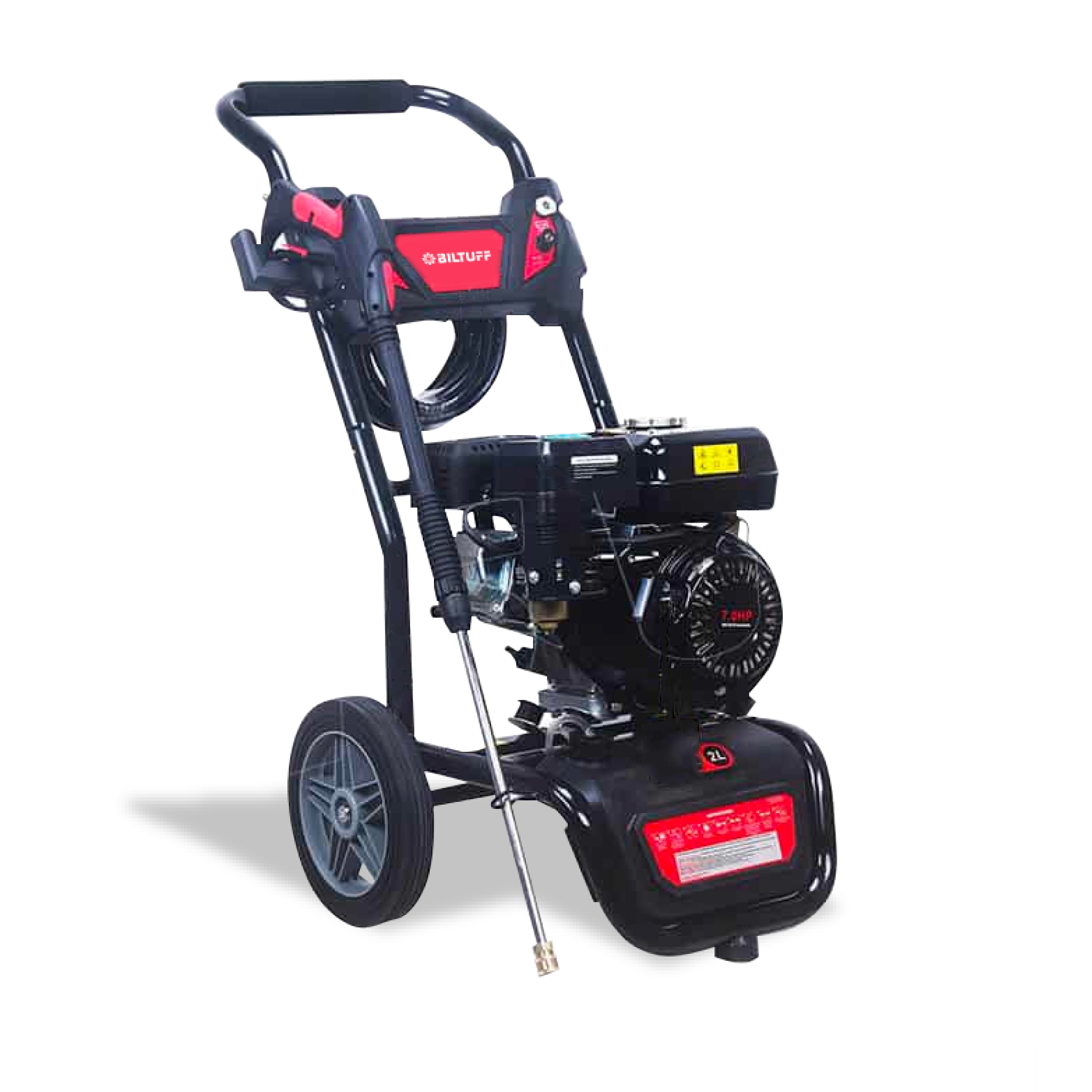 Biltuff Petrol Pressure Washer 7.0Hp 200 Bar