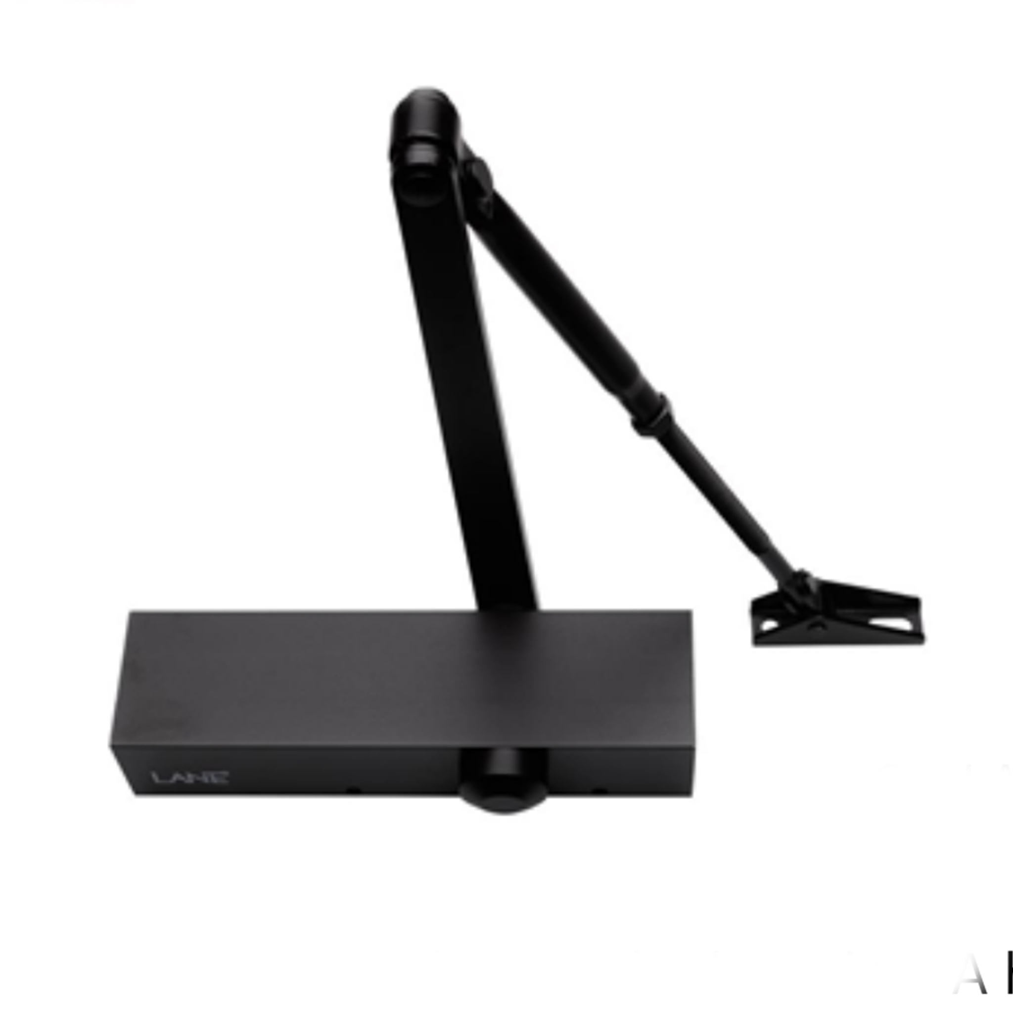 Lane Door Closer Hydraulic 2 3/4 Matte Black