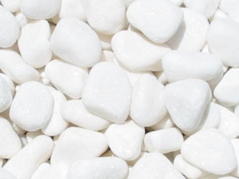 Natural Pebbles Snow White 10kg