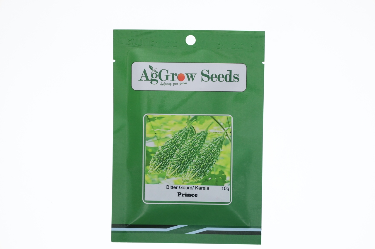 AgGrow Bitter Gourd (Karela) Seeds Prince 10g