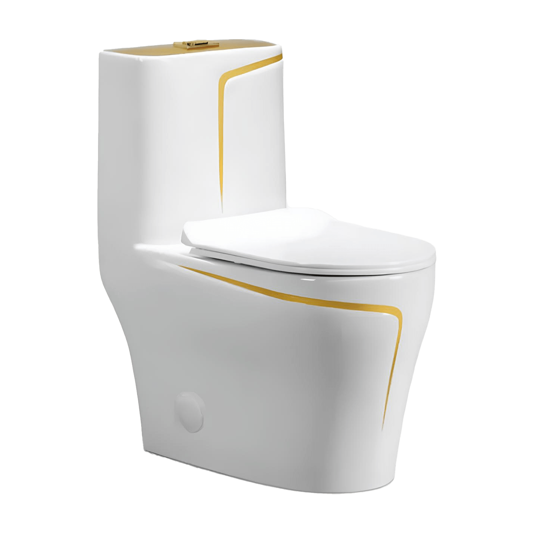 Inox Marb Toilet Suite P-Trap White 180mm