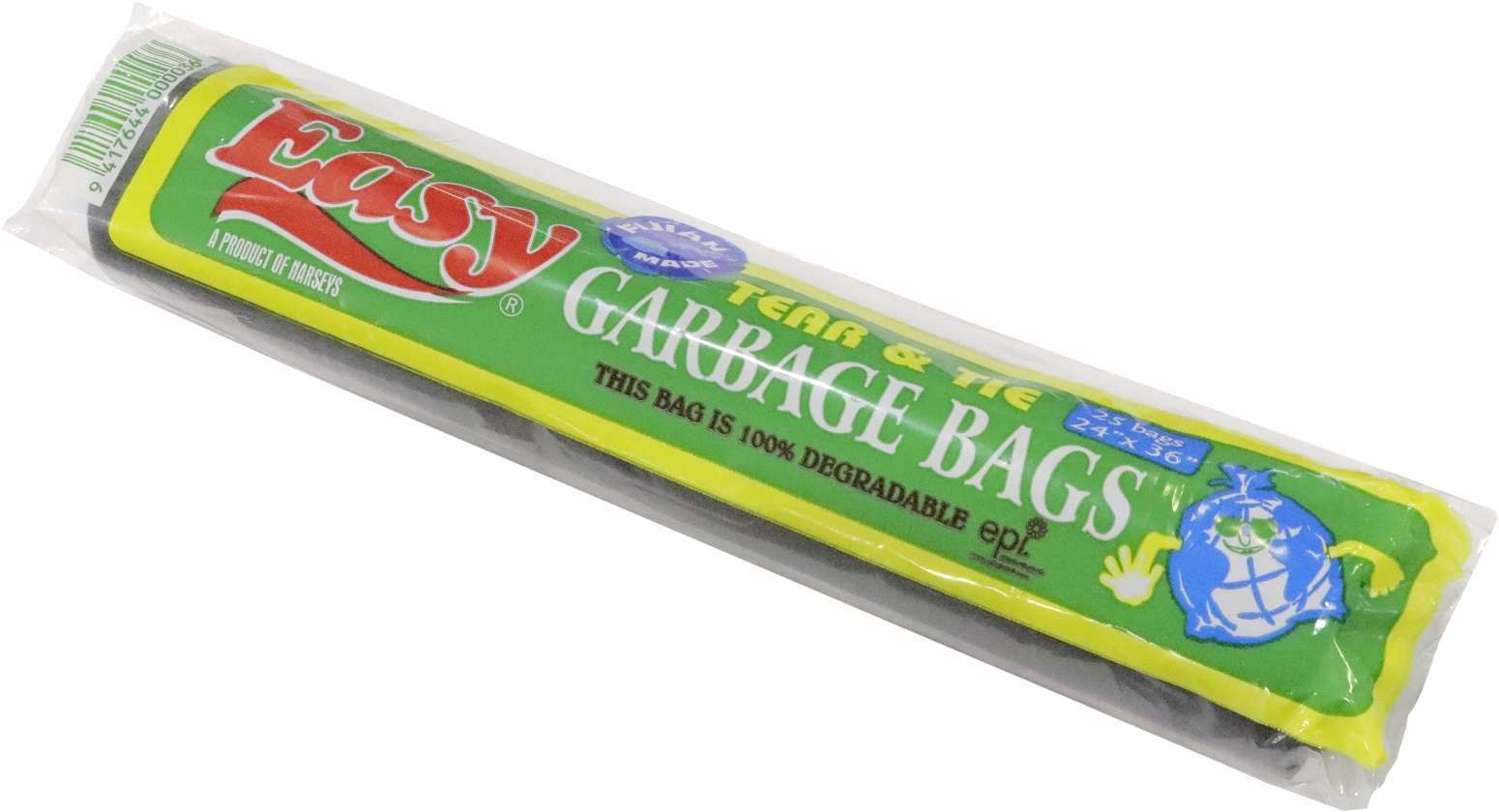 Green Garbage Bag 25pc