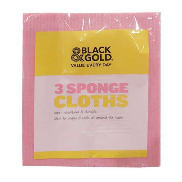 Black & Gold Wipes 3pc