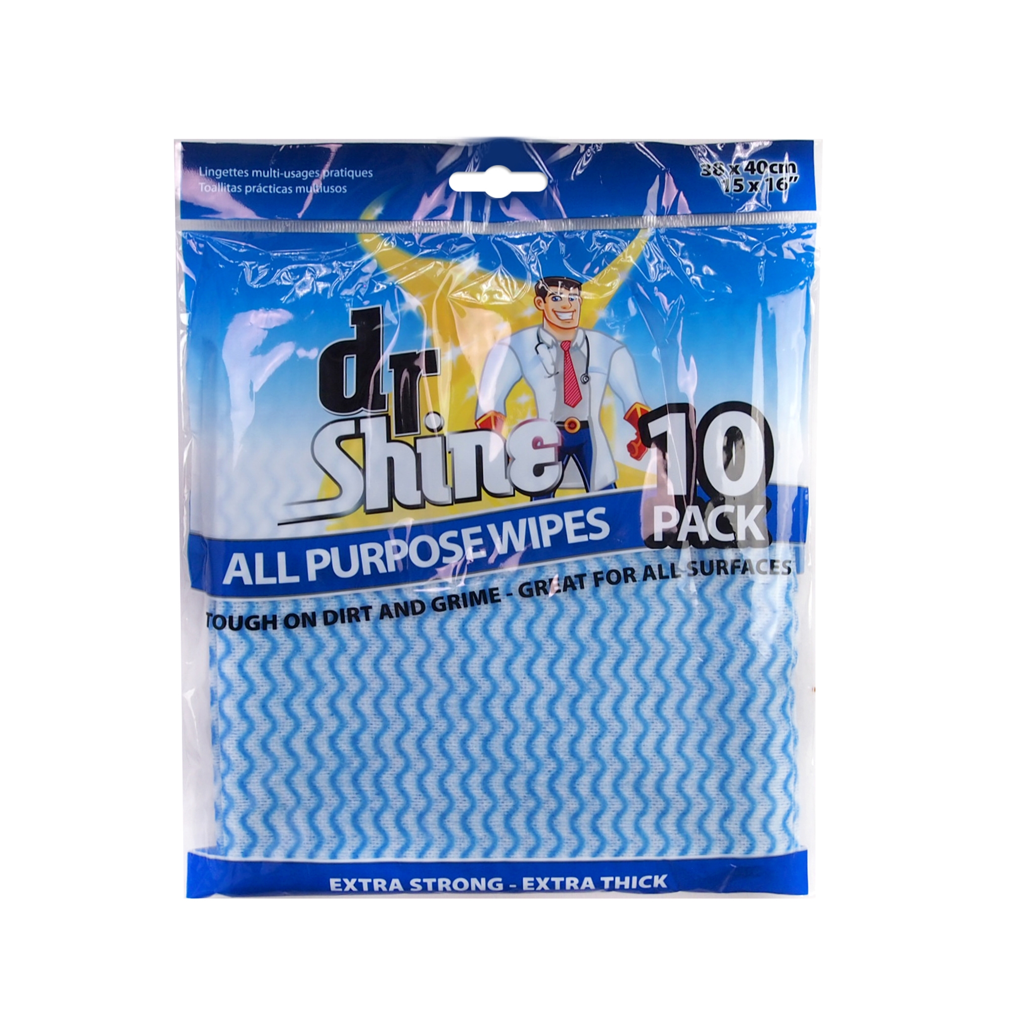 UBL Wipes All Purpose 38 x 40cm 10pk