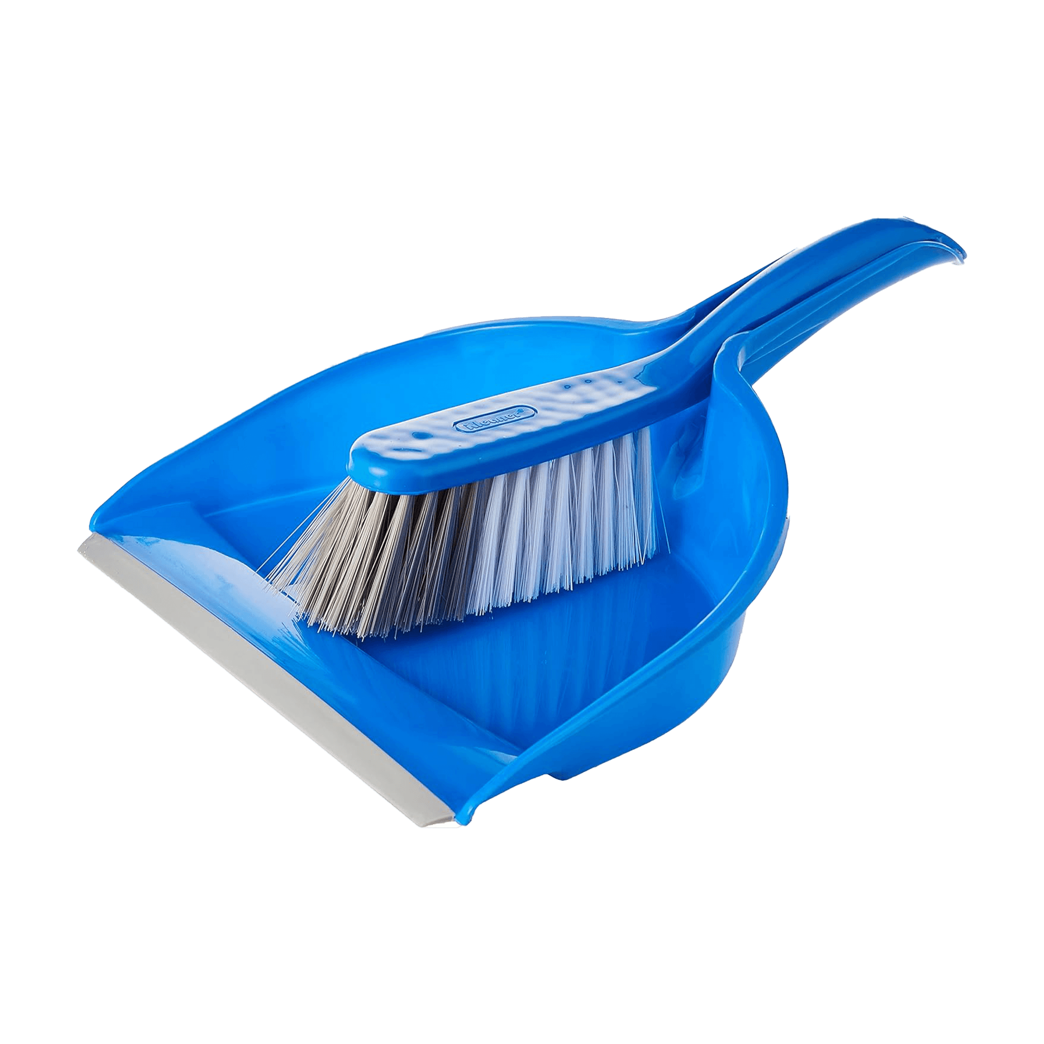 Kleaner Plastic Dustpan Set Rubber Lip