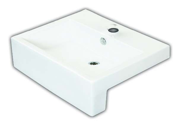 Swede Semi Recessed Basin Selleze 470 x 400 x 130mm