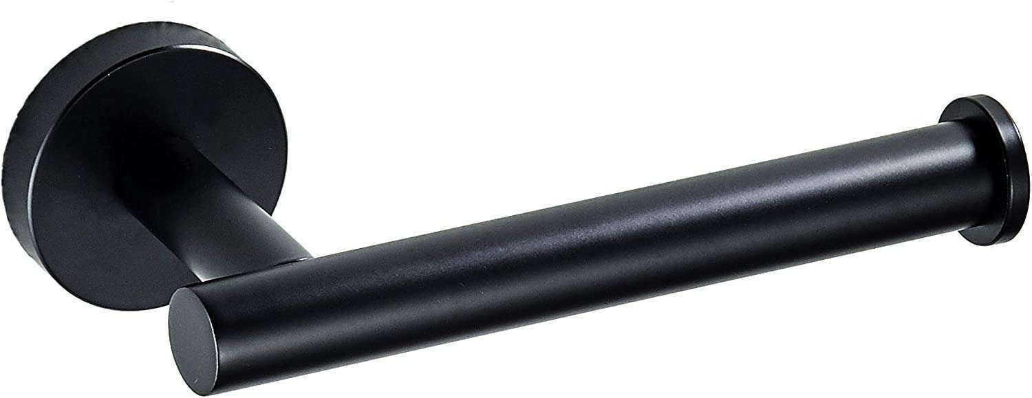 Orin Toilet Roll Holder S/S Matt Black 160 x 89mm