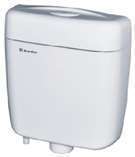 Inox Trend Cistern B/E White