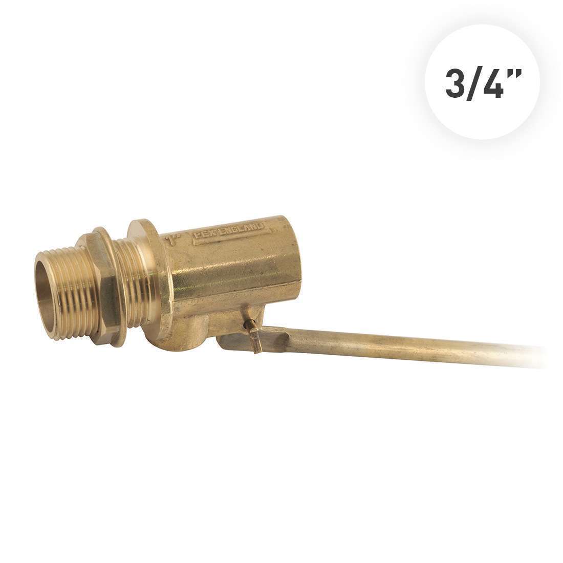 Pex Float Valve 3/4" MOH Brass w/ Brass Piston