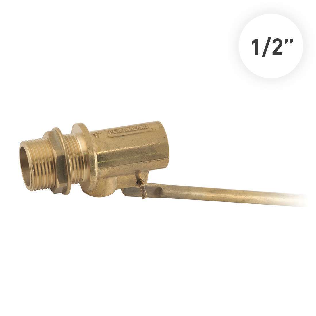 Pex Float Valve 2" MOH Brass w/ Brass Piston