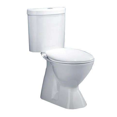 Claytan Profy Toilet Suite Seat P-Trap White