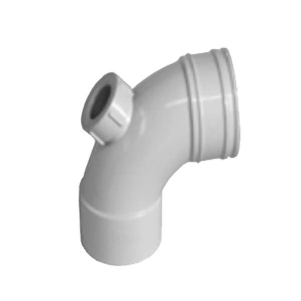 PVC Waste Inspection T Junction 50mm x 90D