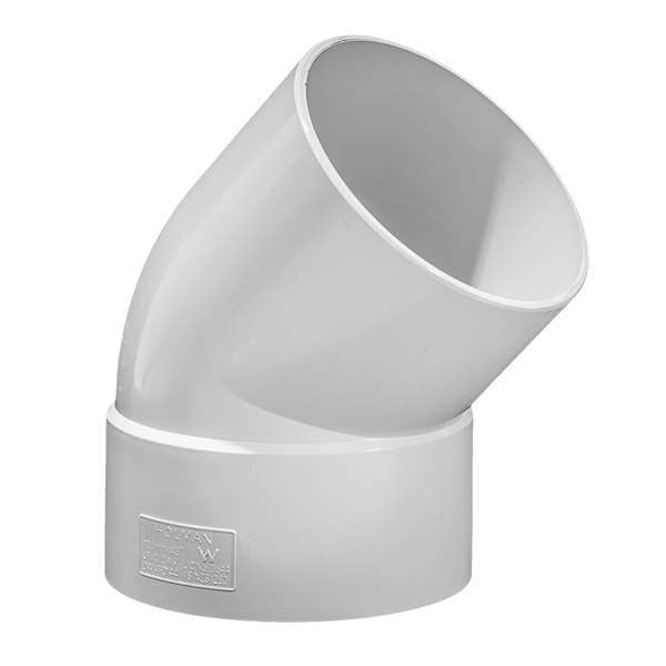 PVC Waste Plain Bend (M & F) 50mm x 90D