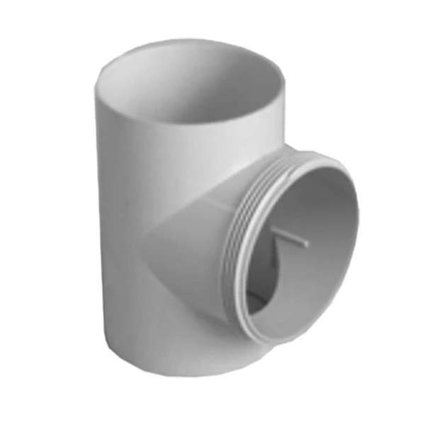PVC Waste Plain T Junction 40mm x 90D