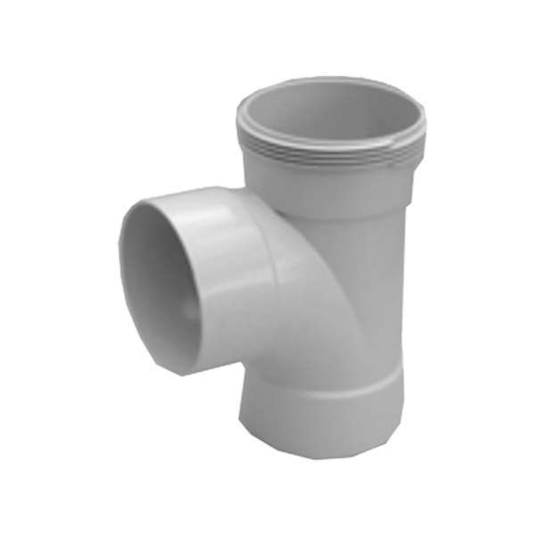 PVC Waste Plain Y Junction 50mm x 45D