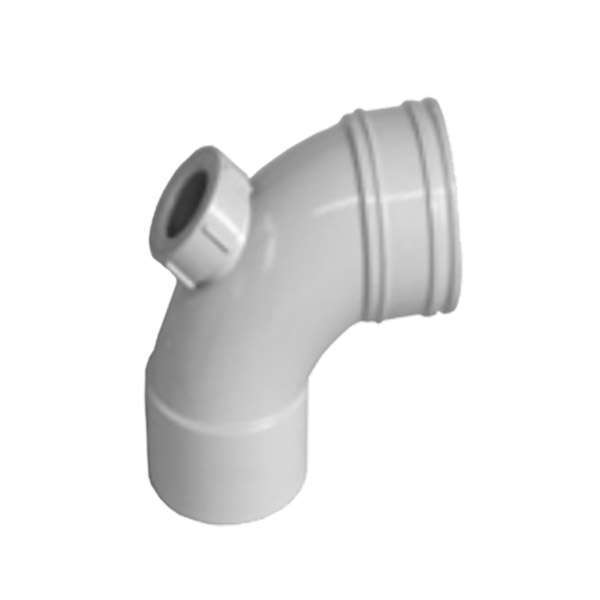 PVC Waste Inspection Bend 100mm x 90D