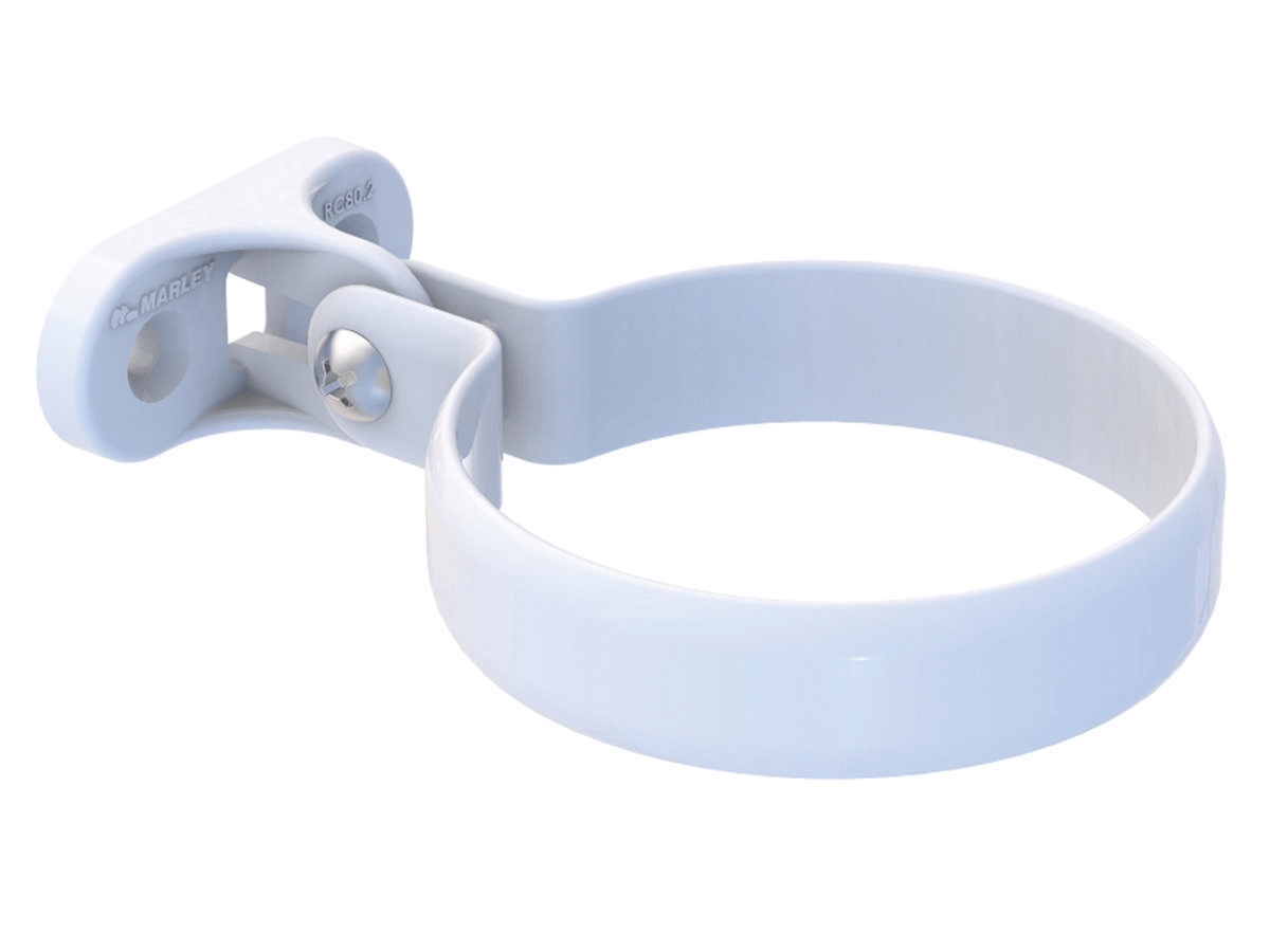 Marley Pipe Clip 80mm 2-Part