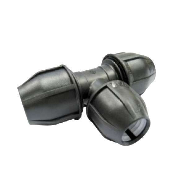 Poly Reducing Tee 25 x 20mm