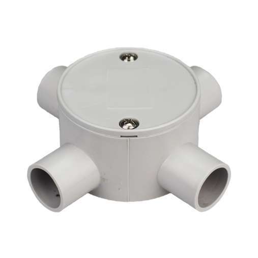 Ozlec Junction Box 20mm 4 Way **