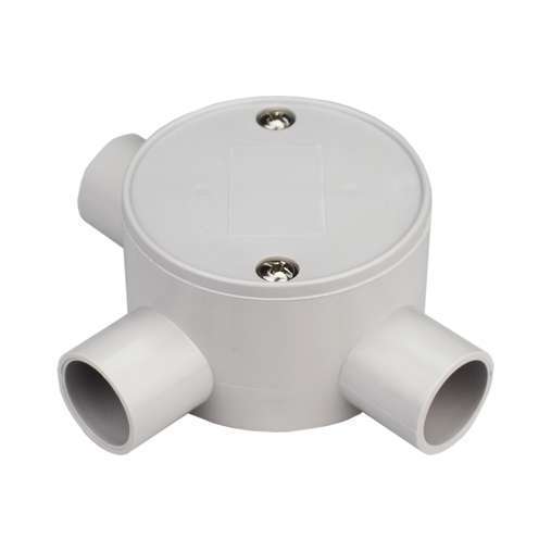 Ozlec Junction Box 20mm 3 Way **