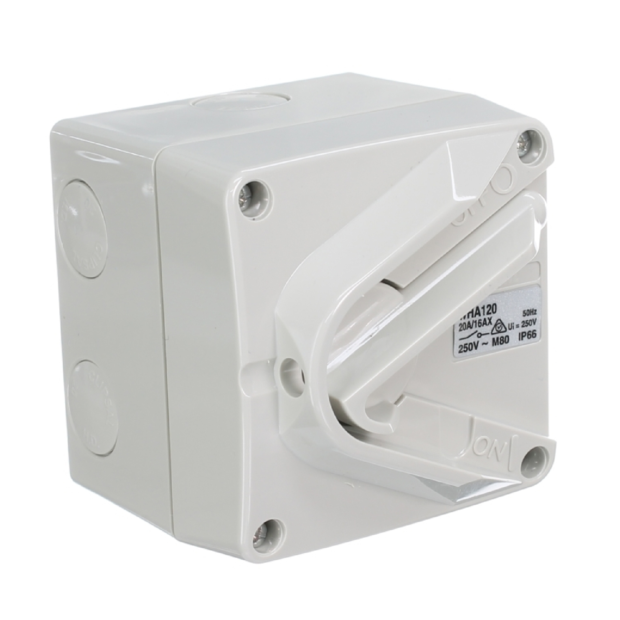 Hepol Weatherproof Surface Switch 20A
