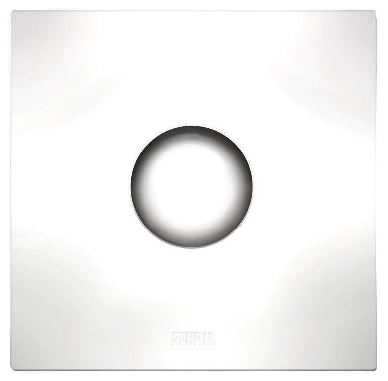 HPM Exhaust Fan Square White 100mm
