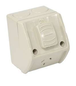 Hepol Weatherproof Single GPO 15A **